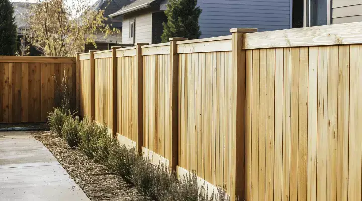 Sturdy Timber Fence in Blue Mountains